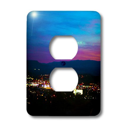 Motif du temple LDS d'Utah pour personnaliser vos prises de salon et bureau