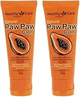 Healthy Care Paw Paw Balm, Orange, 30 g (Pack of 2)