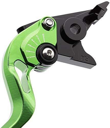Motorcycle 3D Texture Snake Type Adjustable Brake Clutch Levers Compatible with NINJA 650R ER-6F ER-6N 2009-2016, VERSYS (650cc) 2009-2014, NINJA 400R 2011