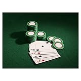  WTD H7939M_PL1AS Casino Roulette Kasrty Poster photo 135 x 100 cm