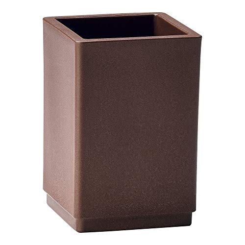 マイン ブラウン 箸立て 89×89×134mm ブラウン M44-184 樹脂製 PHSG301