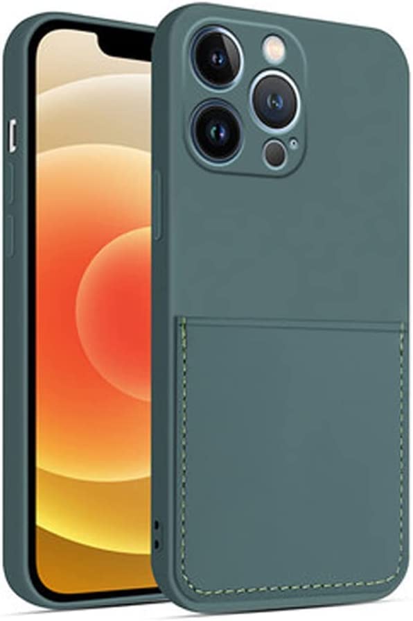 Coque iPhone 13 Pro antichoc en silicone liquide et doublure microfibre