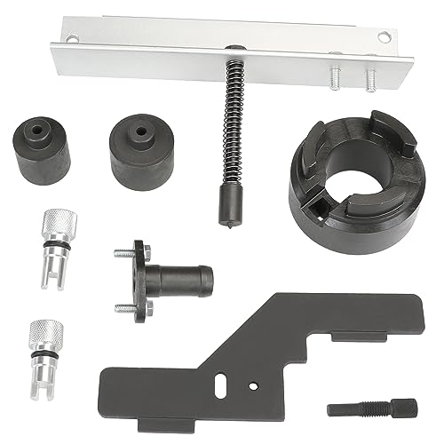 Image of DPTOOL Engine Camshaft Timing Tool Kit for Ford 2.0 2.3 EcoBoost Since 2019 | Crankshaft Damper Holder Balance Shaft Preload Tool VCT Solenoid Seal Installer 303-1685 303-1686 303-1687 303-1688 303-1689