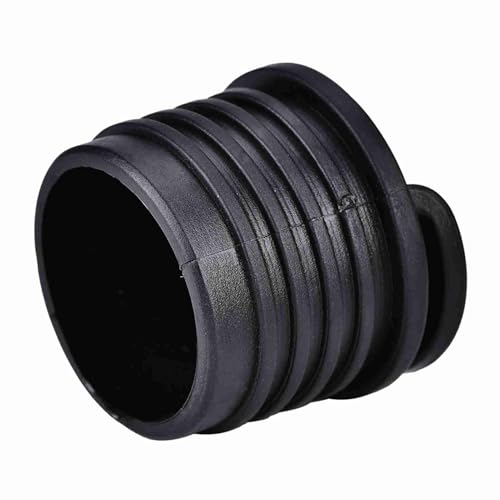 HERCHR Boat Stopper, Scupper Plugs for Kayak, Thread Boat Stopper for Kayak, Kayak Plugs, 4 Pieces Boat Canoe Kayak Boat Scupper Stopper Bungs Drain Holes Plugs Accessories Black