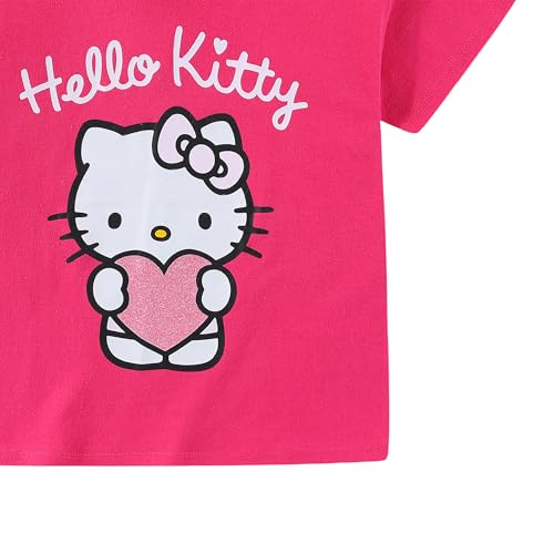 Image of Hello Kitty Sanrio Girls Short Sleeve T-Shirt for Toddlers and Big Kids