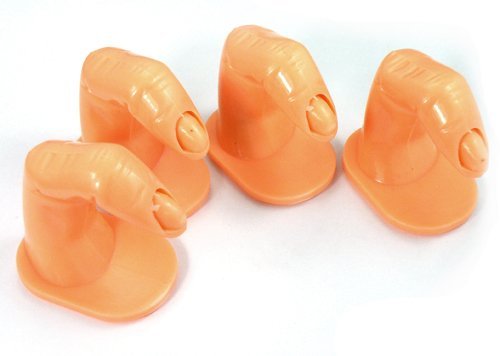 5pcs Nail Art Manicure Training Practice Finger False Tips Display by Oceanmap