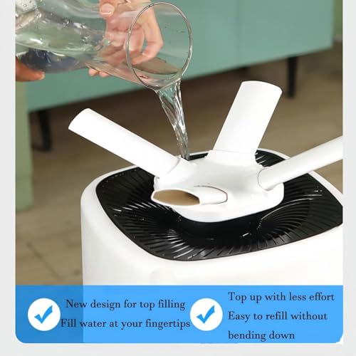 Humidificador industrial de 21 L para regular aire seco en 300 ㎡ 6