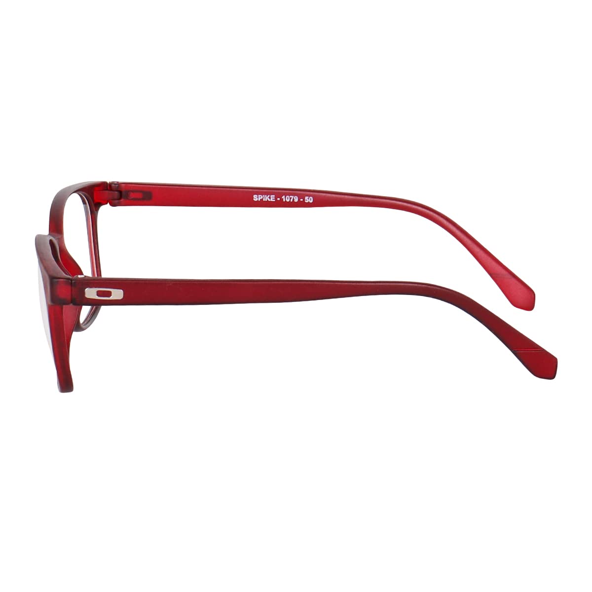 Eymen I Classic Non Prescription Clear Lens Glasses for Women Men Square Frame Eyeglasses Multiple Shades (Red) - Image 2 thumbnail