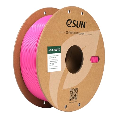 Filamento PLA+ eSUN 1.75mm ±0.03mm, 1KG, en carrete CMYK magenta - Ideal para impresión 3D. - Fernando Cortés