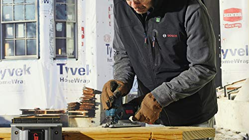 Image of Bosch GHV12V-20SN12 12V Max Heated Vest Kit with Portable Power Adapter - Size Small