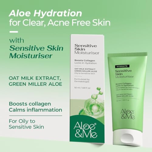 Image of Aloe&ME 4 Step Anti Acne Kit | Facewash, De-Tan Matte Sunscreen Gel, Moisturizer, Serum | for All Skin Types | Men and Women