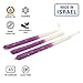 Hanukkah Candles - by Safed Candles, Handcrafted in Israel, Box of 45 - Fits Most Menorahs - Premium, Kosher, Dripless, Wax, for Chanukah (Plum)
