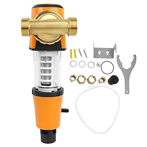 Yurayisen 360 graden universele backwash centrale voorfilter waterzuiveraar set huishoudelijke apparaten