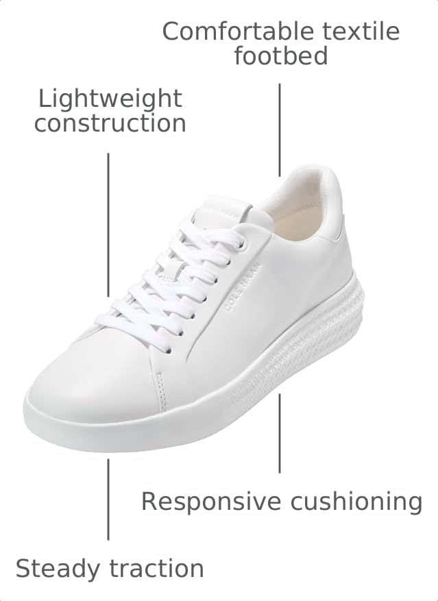 Image of Cole Haan Men's Grand Hurrion Lace-to-Toe Sneaker
