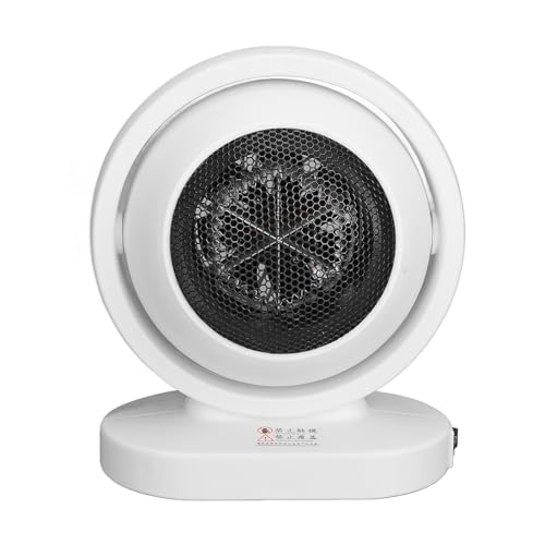 Pequeño Radiador de Espacio Personal, Calefacción de Oficina Compacta a Alta Temperatura, Calefacción Rápida, Operación tranquila. (EU enchufe 220V)