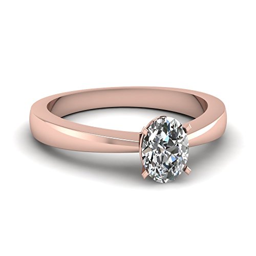 Pierre de naissance ovale et bague de fiançailles en cadeau d'anniversaire