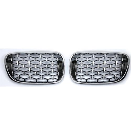 Calandres avant BMW Série 7 G11 G12 grille de pare-choc avant diamant pour 730li 740li argent