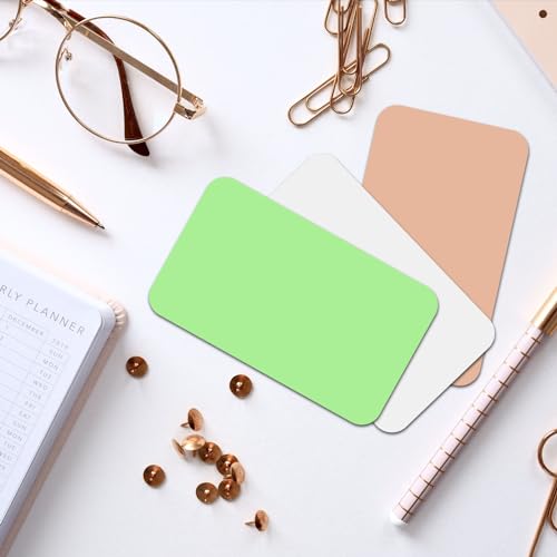 100 cartões pequenos brancos, cartões de visita, cartões de presente de ação de graças, cartões de p