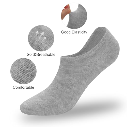 15 Pairs No Show Socks Low Cut Athletic Ankle Socks Invisible for Men and Women3