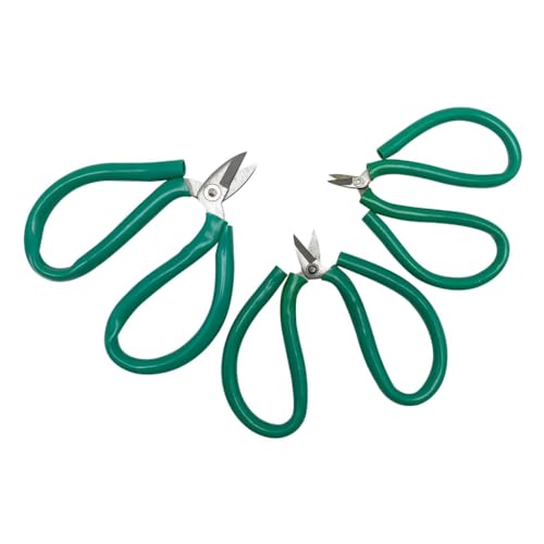 3Pieces Shears for Crafting Sewing-Sharp Short-Billed Scissors Detail Craft