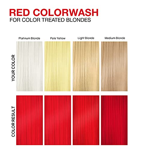 Viral Extreme Red Color Wash