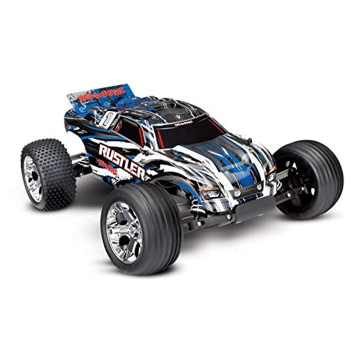 Traxxas 1/10 Scale Rustler 2WD Stadium Truck, Blue