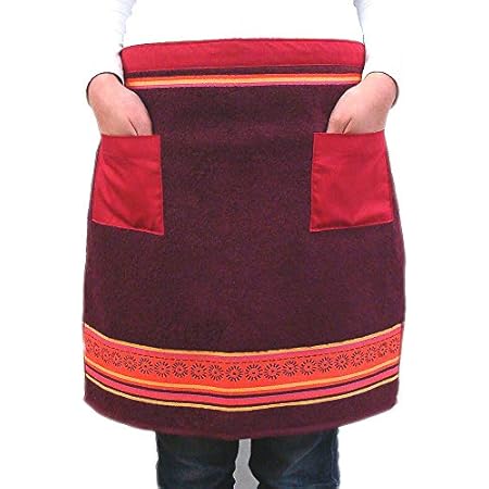 Amazon Co Jp ベルメゾン タオルエプロン セット 2枚 同柄 ジャカードタオル 食事用スタイ エプロン くま ショート ホーム キッチン