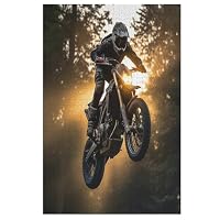 Puzzle De 1000 Piezas De Moto De Cross – Tamaño A3 (38x26 Cm), Cartón Blanco Grueso, Ideal Para Adolescentes Y Adultos, Regalo De Bricolaje