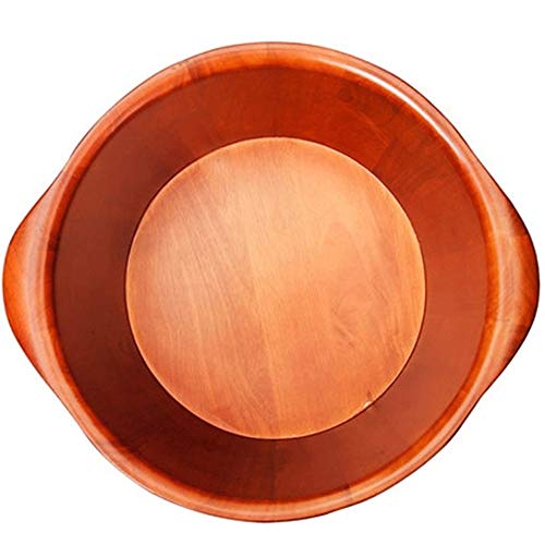 Katzowen cubeta de madera para baño de pies spa miniatura 2