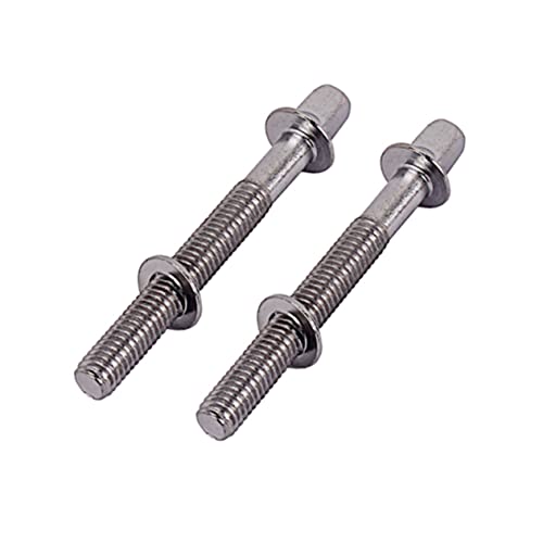 6 tornillos con arandelas para batería de acero inoxidable miniatura 7