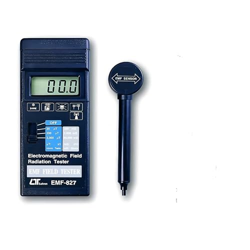 i-POOK EMF TESTER EMF-827 Electromagnetic Field Meter With separate probe high accuracy ±4% three ranges: 20/200/2,000 micro Tesla and 200/2,000/20,000 milli Gauss Made in Taiwan