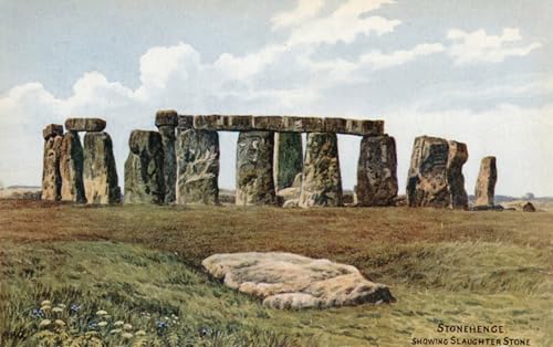 Affiche Stonehenge Alfred Robert Quinton | Impression sur toile 60x90cm