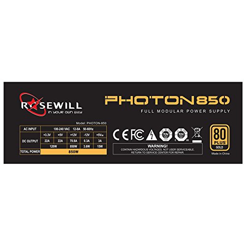 Build My PC, PC Builder, Rosewill PHOTON-850