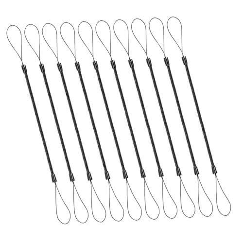 NAMOARLY Stylus Pen Leash 10pcs Anti-Lost Spring Rope Lanyard Cord for Tablets Pens