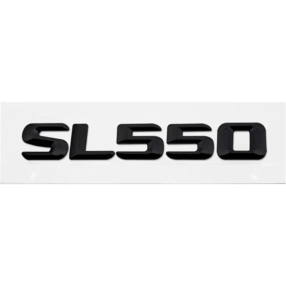 YTQMoreBNZ YYDStes Car Rear Trunk Stickers Compatible With Mercedes Benz SL350 SL400 SL450 SL500 SL550 SL600