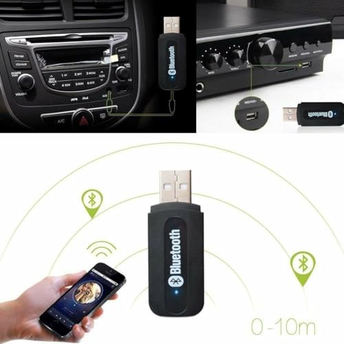 Image of USB Wireless Bluetooth v4.0 Audio Music Receiver Adapter Amplifier Music System, Home Theater, Car Audio System & Others