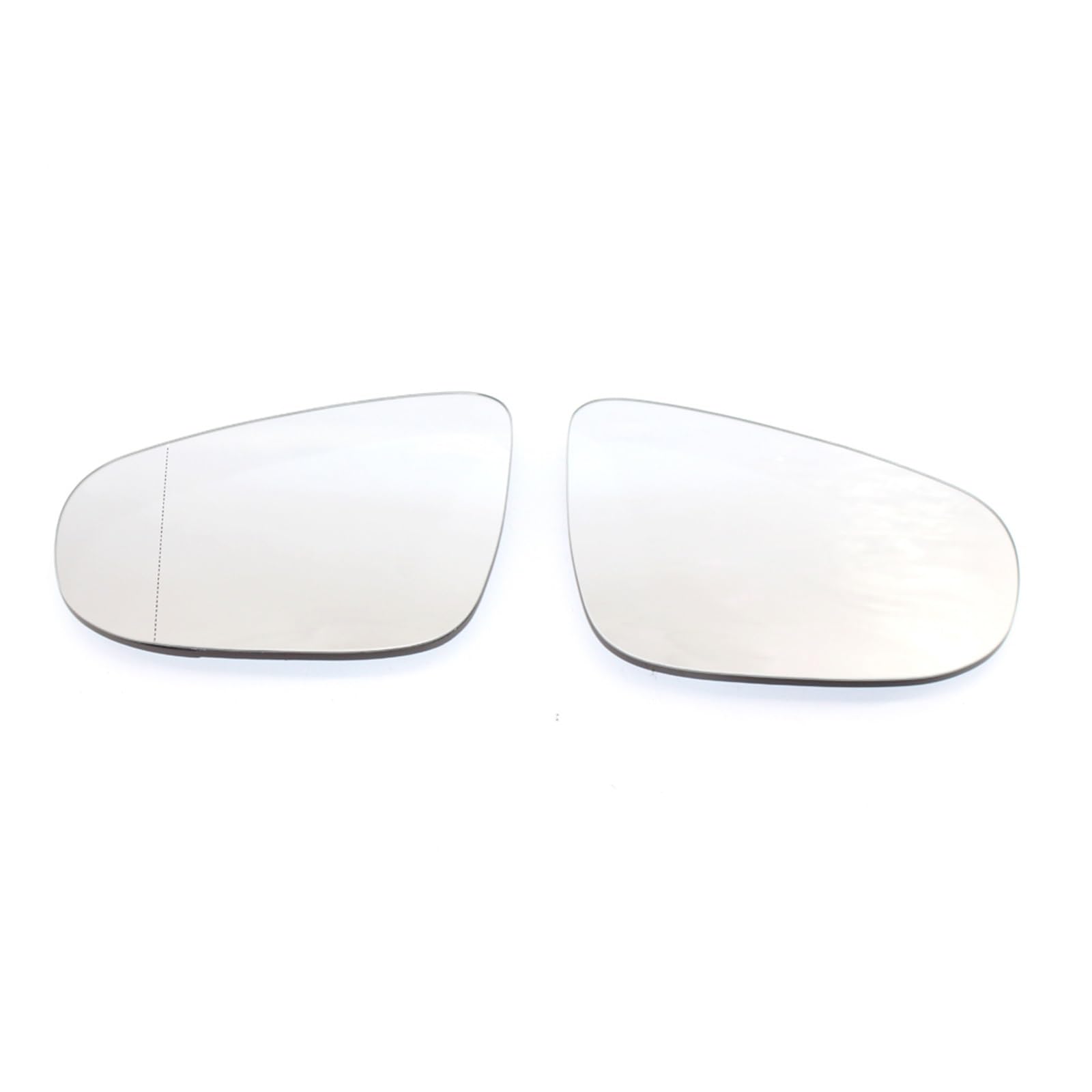Cristal Retrovisor para Golf 6 para MK6 2 uds Cristal de Espejo retrovisor calefactable para Coche Espejo retrovisor Vidrio Lente