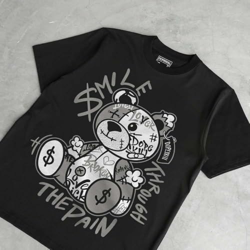 Image of DopeSkill Graphic Tee Streetwear Hip Hop Hypebeast Street Style Unisex T-Shirt Sneaker Colour Matching Shirts Cute Graphic