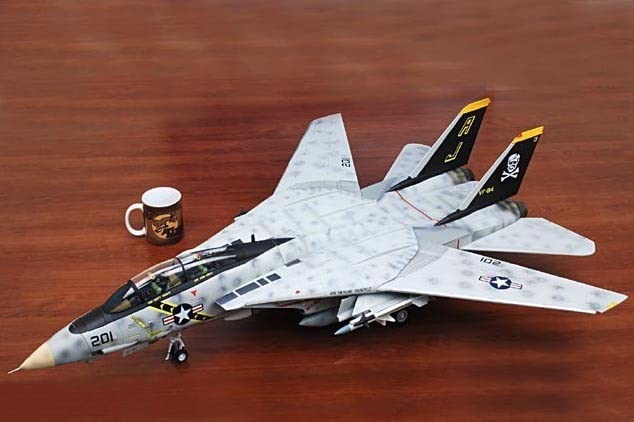 Amazon.co.jp: Rare 1/18 F-14A Tomcat/VF84 Jolly Rogers : Hobbies