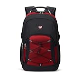 Mochila Reforçada Notebook Viagem Trabalho Escola Unissex Madrid (Vermelha)
