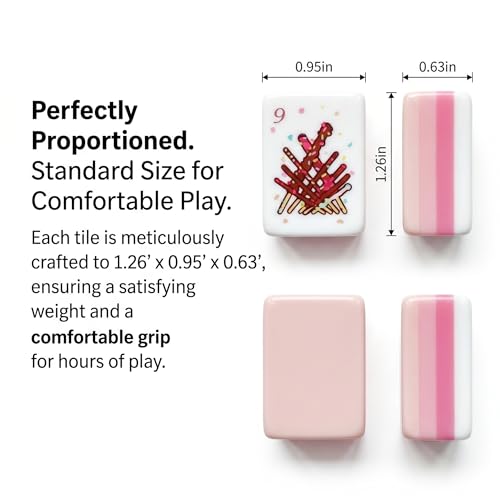 American Mahjong Tile Set, 160 Acrylic Engraved Tiles miniatura 4