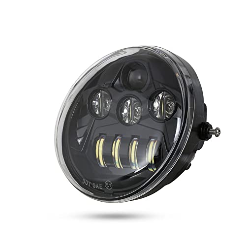 Farol De Led De Motocicleta Farol De Farol Alto Baixo Para Harley Davidson Street Rod VRSCR 2006,Bla