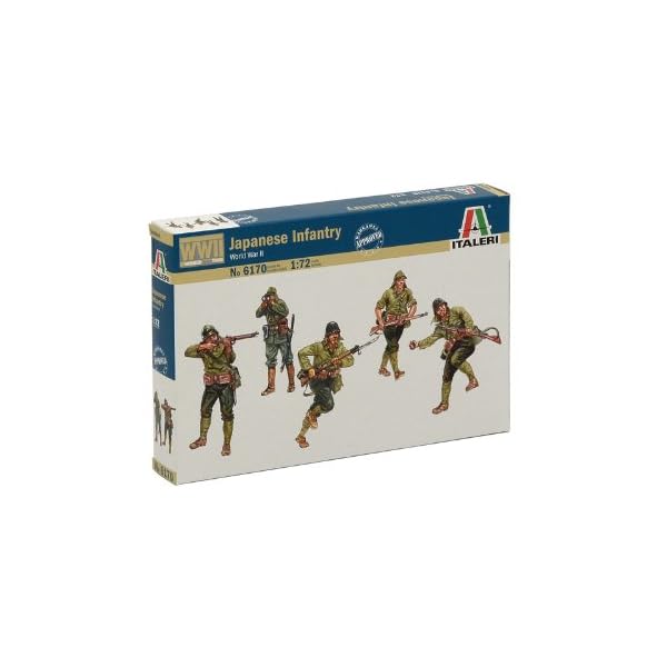Italeri 510006170 - 1:72 Figuren, WWII Japanische Infanterie