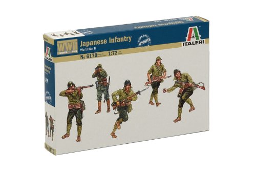 Italeri 510006170 1: 72 – WWII Japanese Infantry