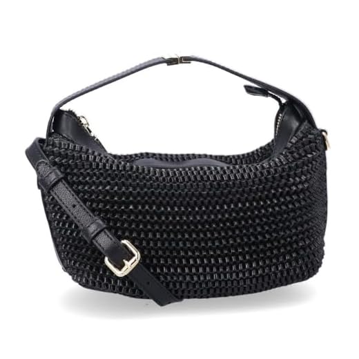 Bolsa tiracolo média Luz da Lua - 2000325 Cor:Preto;Tamanho:Único;Gênero:Feminino