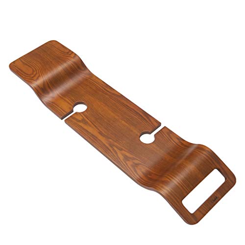 Tray Wood Bathtub Caddy Tray Light Luxury Bathtub Tray Rack with Towel Tray Wine Glass Multi Function Bathroom Rack 1000mm Organizer (Color : A)
