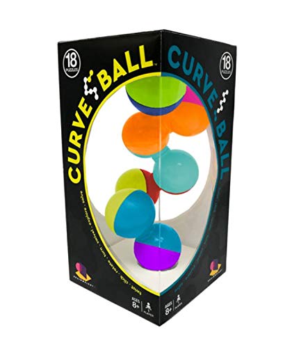 Brainwright CURVE_BALL Brainteaser Puzzle, Multi