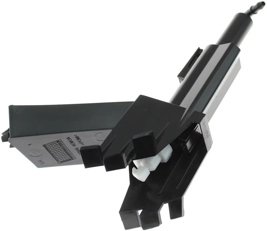 Headlight Sprayer Compatible With Nissan For Qashqai For Dualis J11 2014 2015 2016 2017 2018 28645-4EM0A 28646-4EM0A 28659-4EM Front Headlight Washer Nozzle(Black RH)