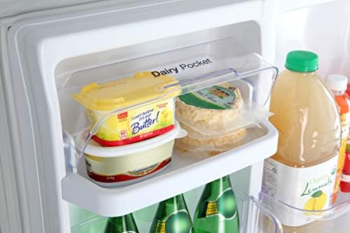 Daewoo RTE21GBWCS Top Mount Refrigerator, 21 Cu.Ft, Stainless Steel, Includes delivery and Hookup