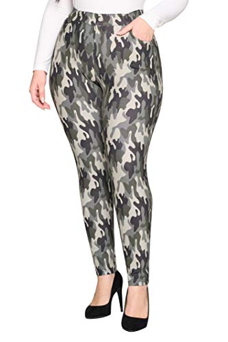 Image of YELETE Women's Basic Five Pocket Stretch Jegging Tights Pants